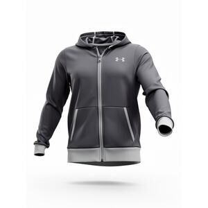 Under Armour ColdGear Full-Zip Jacket – Youth XS – Black